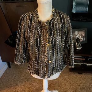 Cabi tweed look jacket